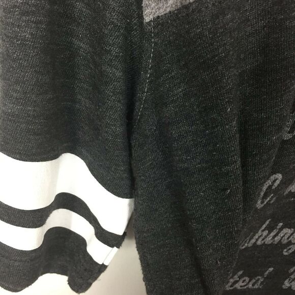 Adidas DC United T Shirt Tee M Logo Soccer Club Sports Graphic Gray Washington - Picture 8 of 12